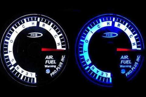 Zegar Pro 52mm AFR Blue&White