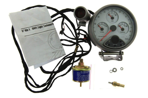 Zegar OBROTOMIERZ 5" Pro 4w1 7 kolorów