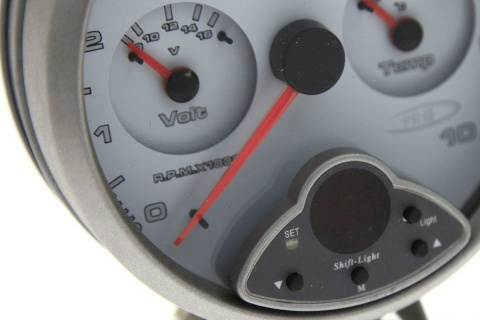 Zegar OBROTOMIERZ 5" Pro 4w1 7 kolorów