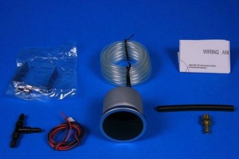 Zegar Pro 52mm VACUUM Red&White