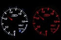 Zegar Pro 52mm WOLTOMIERZ Red&White