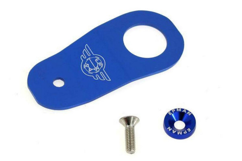 Uchwyt chłodnicy EPMAN JDM Honda Civic 1996-2000 blue